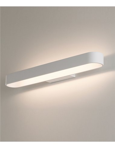 Gala wall light - ACB - LED, White or black lamp, 43 cm