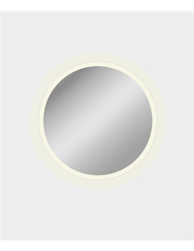 Petra illuminated mirror - ACB Lighting - Touch bathroom mirror (IP44)