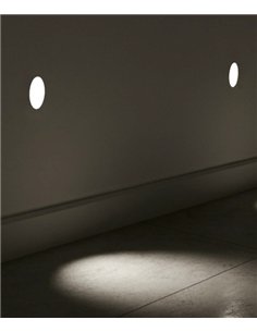 Thriller recessed wall spotlight - ACB - Trimless plaster spotlight for hallways and staircases
