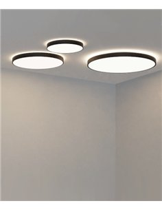 Lisboa ceiling light with double light - ACB - LED 3000/4000K, Dimmable Triac/Dali/Casambi