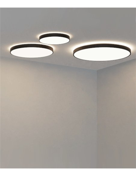 Lisboa ceiling light with double light - ACB - LED 3000/4000K, Dimmable Triac/Dali/Casambi