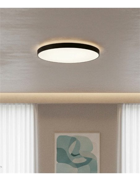 Lisboa ceiling light with double light - ACB - LED 3000/4000K, Dimmable Triac/Dali/Casambi