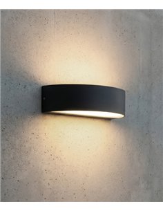 Aysel outdoor wall light - ACB - LED lamp with double indirect light IP65