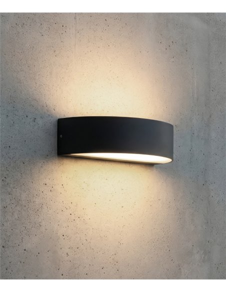 Aysel outdoor wall light - ACB - LED lamp with double indirect light IP65