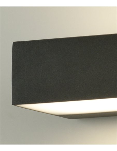 Draco outdoor wall light Draco - ACB - Anthracite wall light, 20.7 cm