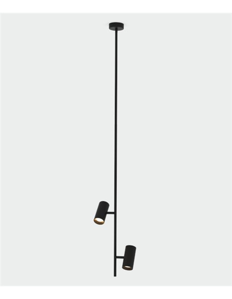 Gina pendant light - ACB - Minimalist pendant lamp with 2 adjustable lights