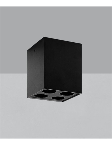 Invisible Square ceiling spotlight - ACB - Multi-point square LED ceiling light
