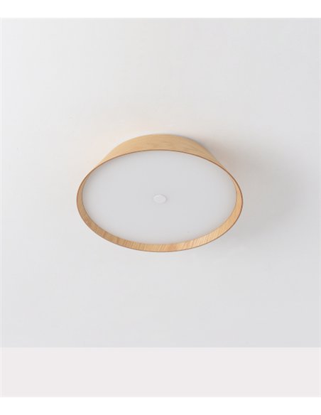 Cora ceiling light - ACB Lighting - Modern natural wood lamp
