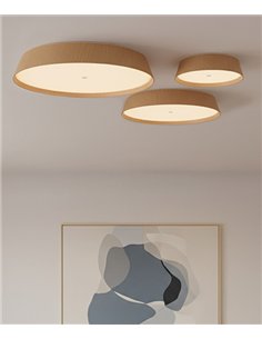 Cora ceiling light - ACB Lighting - Modern natural wood lamp