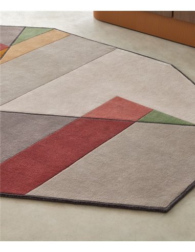 Firenze rug - Punt Mobles - Handmade multicolour design