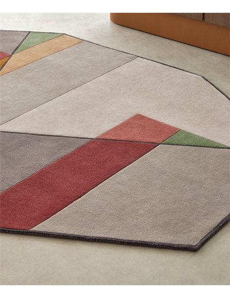 Firenze rug - Punt Mobles - Handmade multicolour design