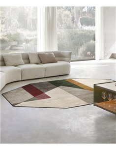 Firenze rug - Punt Mobles - Handmade multicolour design