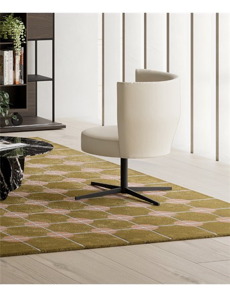 Literatura rug - Punt Mobles - Handmade rug in 95% Lyocell