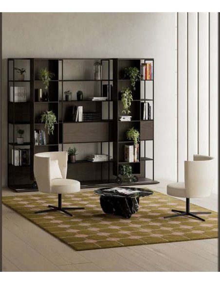 Literatura rug - Punt Mobles - Handmade rug in 95% Lyocell
