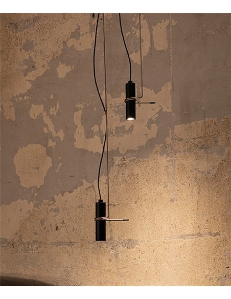 Hold pendant light - Luxcambra - Lamp with tensioner, direct light
