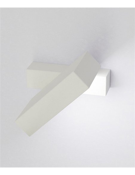 Dual wall light - Luxcambra - Modern design black/white, LED lamp