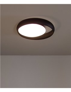Ring C45 ceiling light - B.lux - Circular design with glass diffuser and uniform light