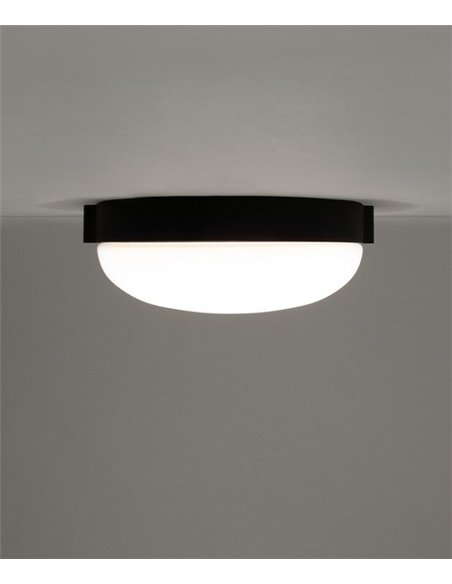Beaded C ceiling light - B.lux - Circular glass lamp with ambient light