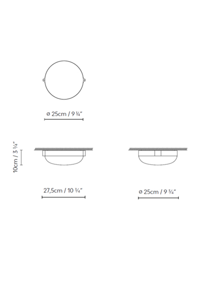Beaded C ceiling light - B.lux - Circular glass lamp with ambient light