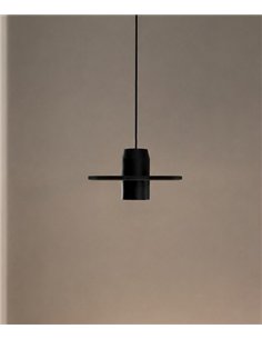 Beira S DK 160 pendant light - B.lux - Pendant lamp with decorative disc and darklight optics