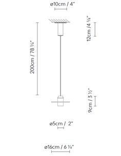 Beira S DK 160 pendant light - B.lux - Pendant lamp with decorative disc and darklight optics 2