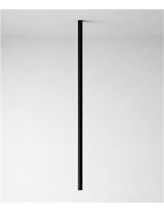 Solid C ceiling light - B.lux - Industrial-style vertical tubular design with darklight optics 2