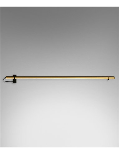 Solid W wall light - B.lux - Linear LED wall lamp for illuminating artwork and decorative areas