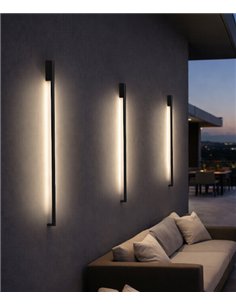 Solid W outdoor wall light - B.lux - Architectural design with indirect light for outdoor spaces