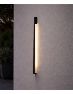 Solid W outdoor wall light - B.lux - Architectural design with indirect light for outdoor spaces 2