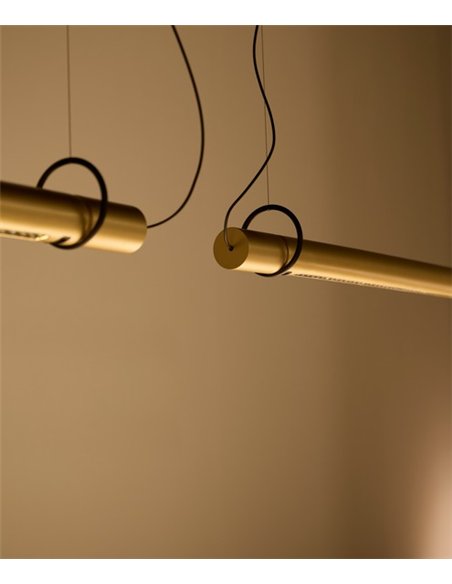 Solid SH pendant light - B.lux - Linear design with comfortable LED light and Push/DALI dimming