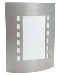 IP44 stainless steel bathroom wall light - Gregal - Dopo - Novolux Lighting