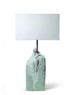 Porcelain Table Lamp - Meditating Woman I - Lladró