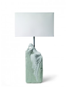Porcelain Table Lamp - Meditating Woman II - Lladró