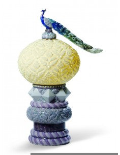 Peacock table lamp - Lladró...